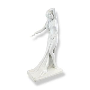 Pirkenhammer - Danseuse En Porcelaine - Tchécoslovaquie Années 1930